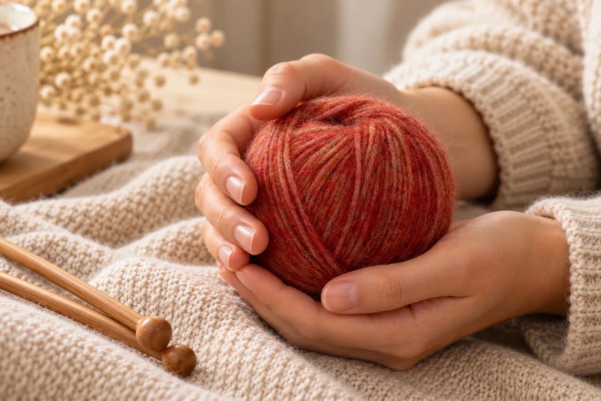 Alpalove alpaca yarn knitting super air