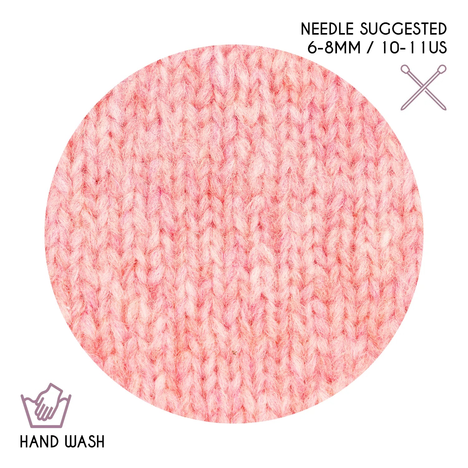 Baby Alpaca Super Air Bulky Yarn — Baby Rose | ALPALOVE®