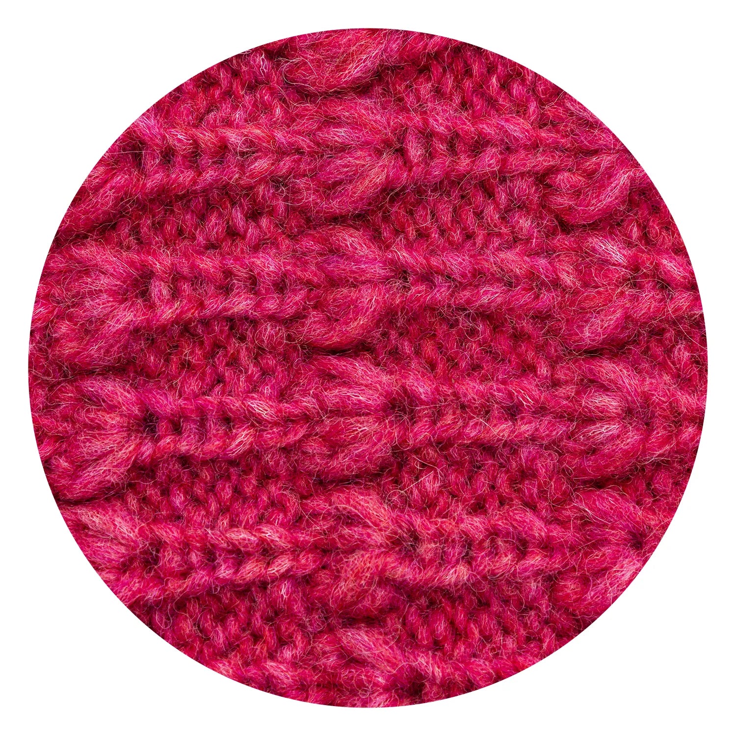 Baby Alpaca Super Air Bulky Yarn — Raspberry Cream | ALPALOVE®