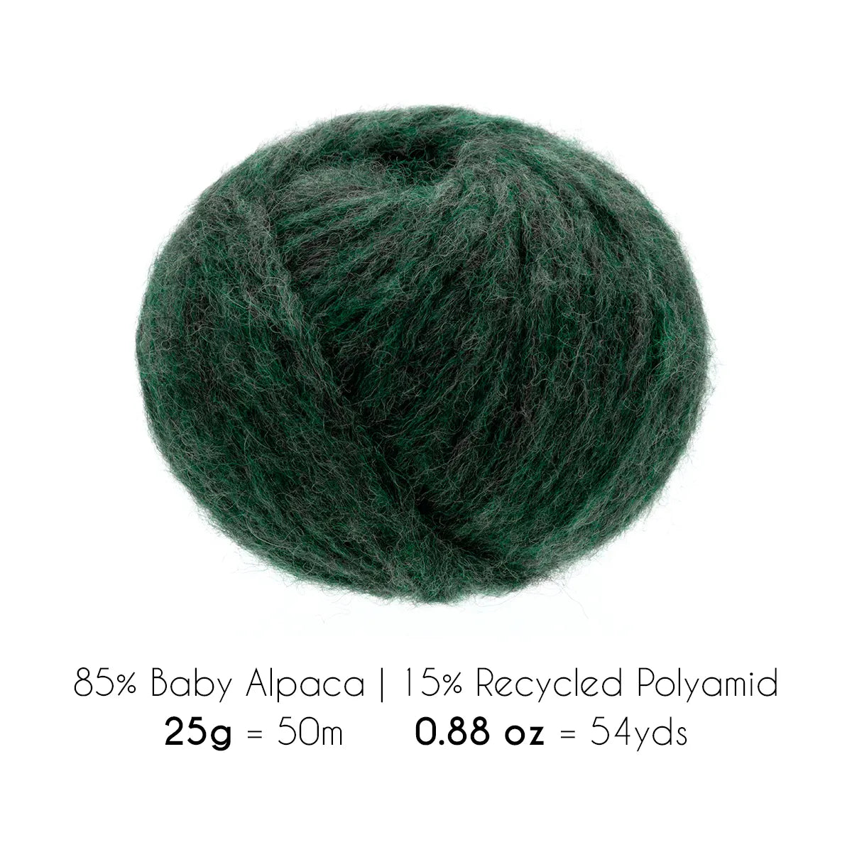 SUPER AIR BULKY Six-Pack Alpaca Yarn BEmerald