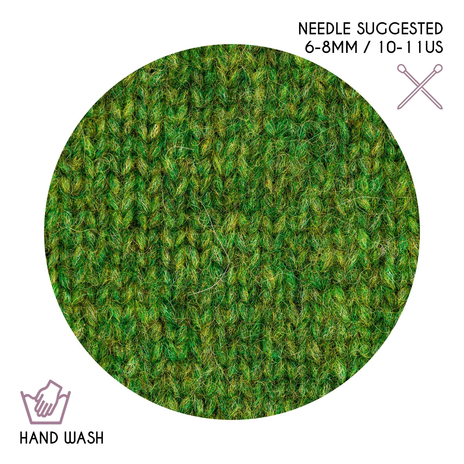 Baby Alpaca Super Air Bulky Yarn — Middle Green | ALPALOVE®