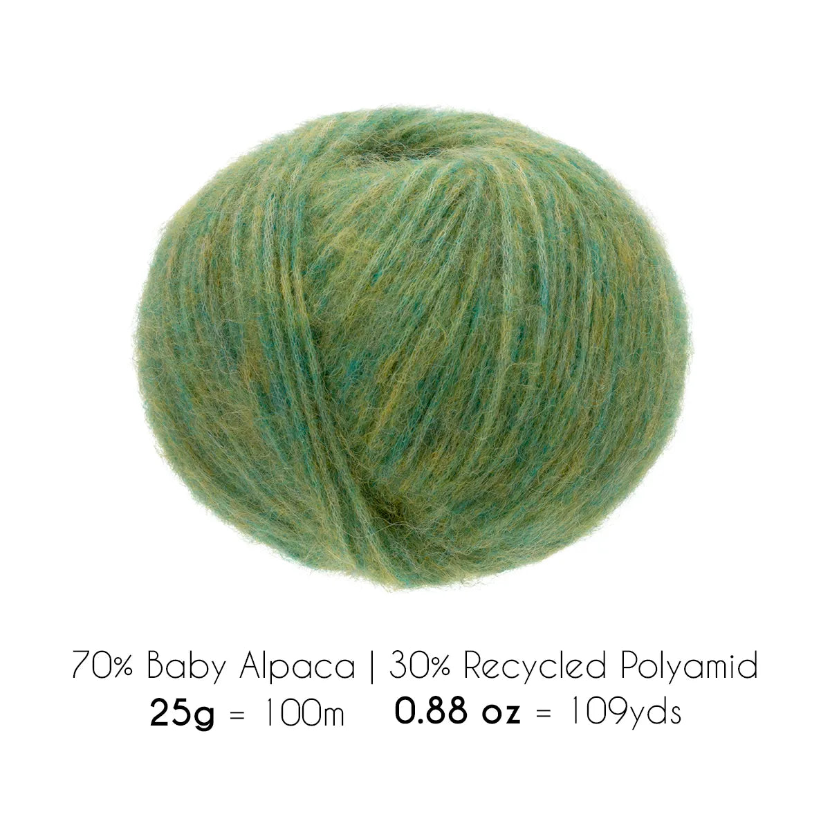 Baby Alpaca Super Air Worsted Yarn — Linden Blossom | ALPALOVE®