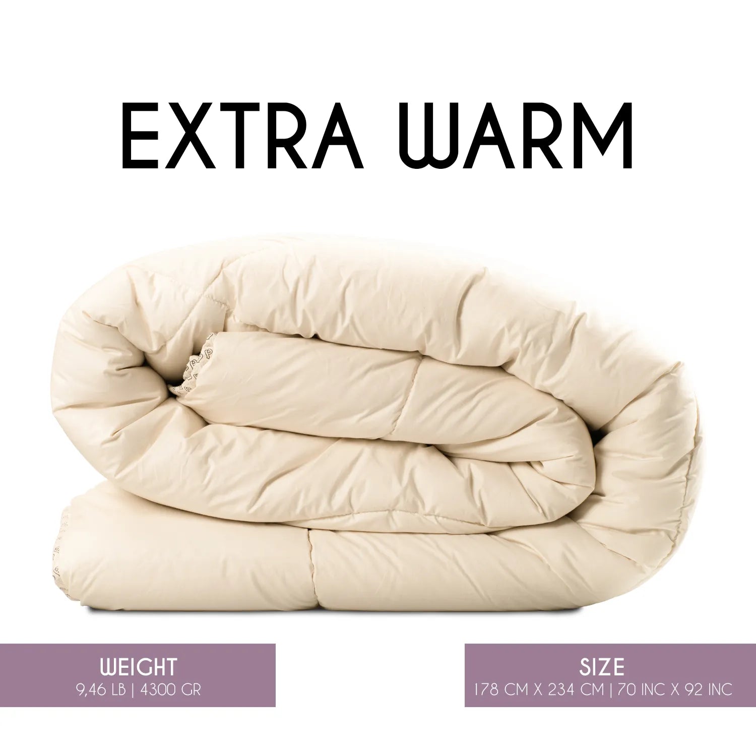 EXTRA WARM Alpaca Duvet