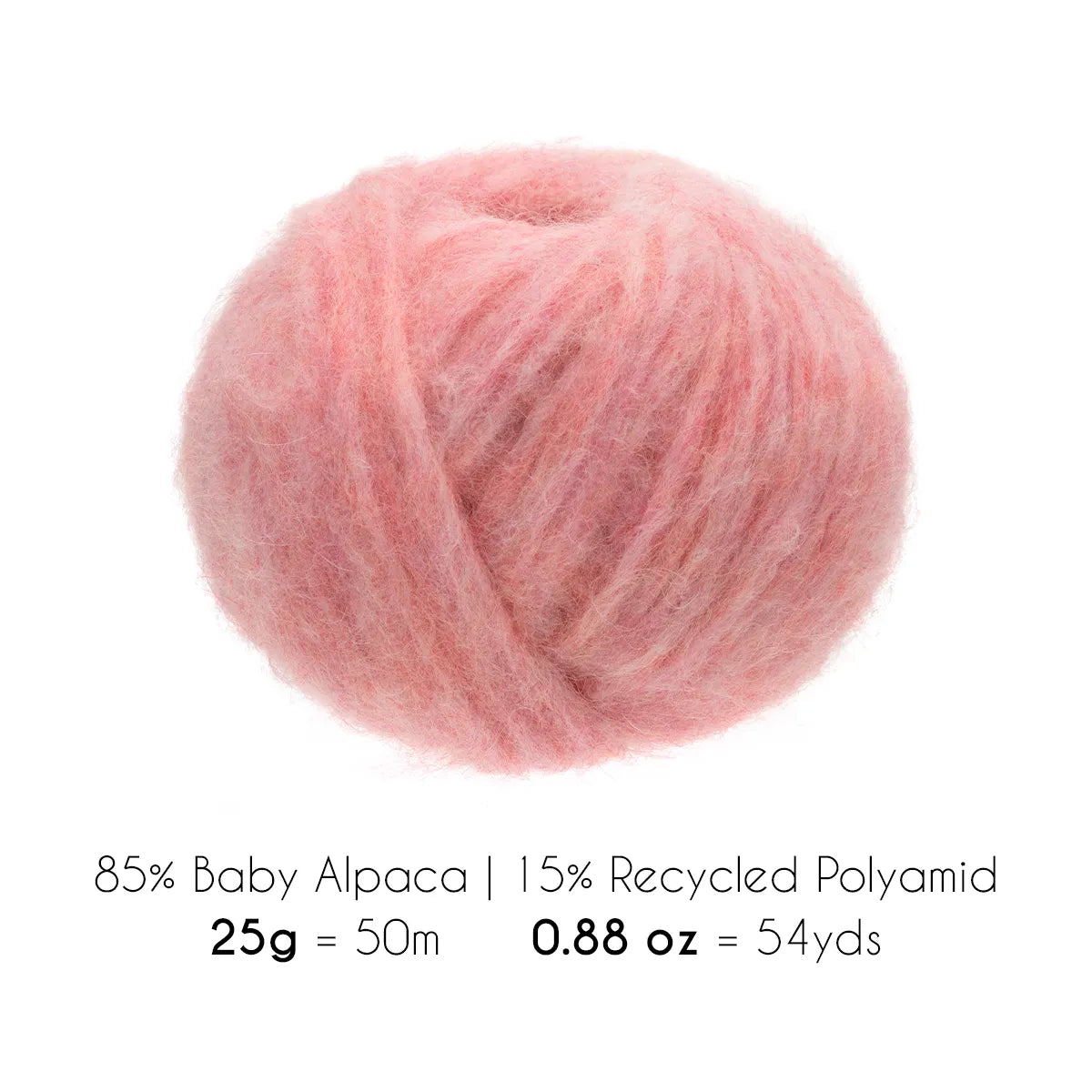 Baby Alpaca Super Air Bulky Yarn — Baby Rose | ALPALOVE®