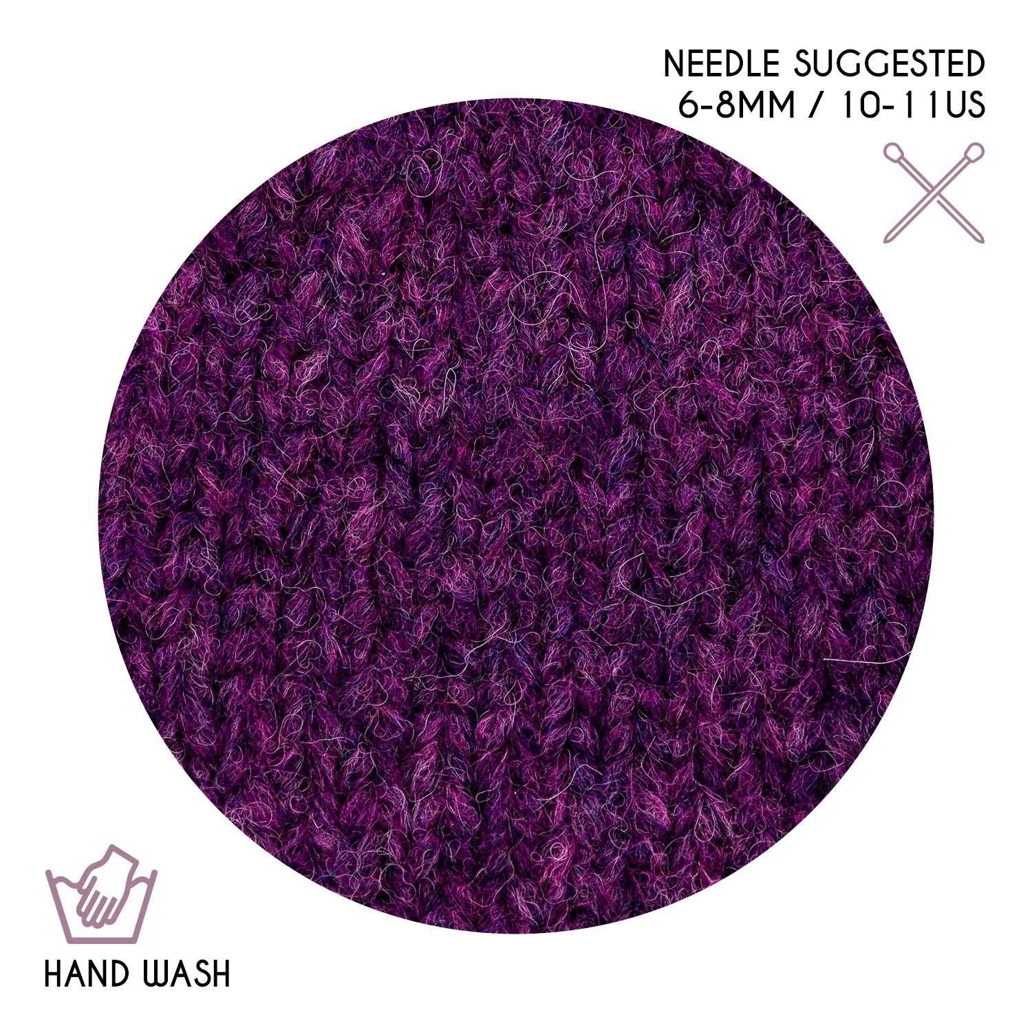 Baby Alpaca Super Air Bulky Yarn — Berry | ALPALOVE®