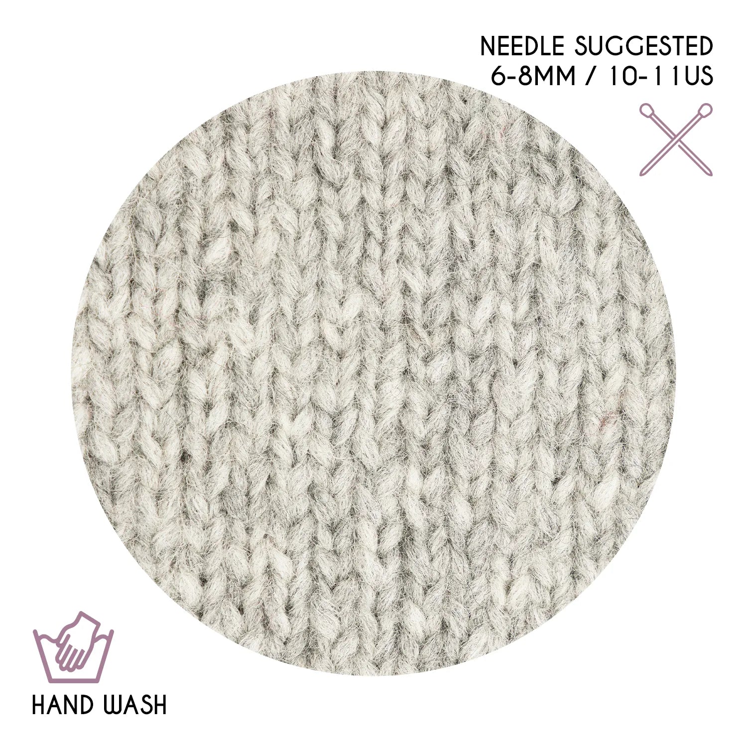 Baby Alpaca Super Air Bulky Yarn — Silver Gray | ALPALOVE®