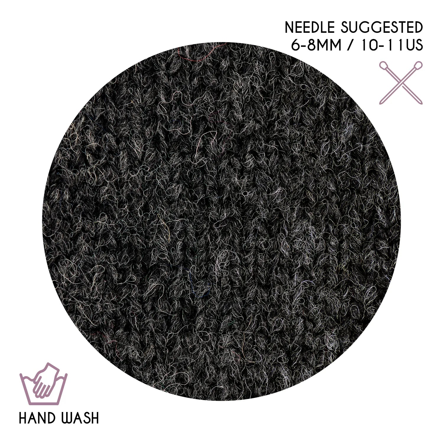 Baby Alpaca Super Air Bulky Yarn — Anthracite | ALPALOVE®