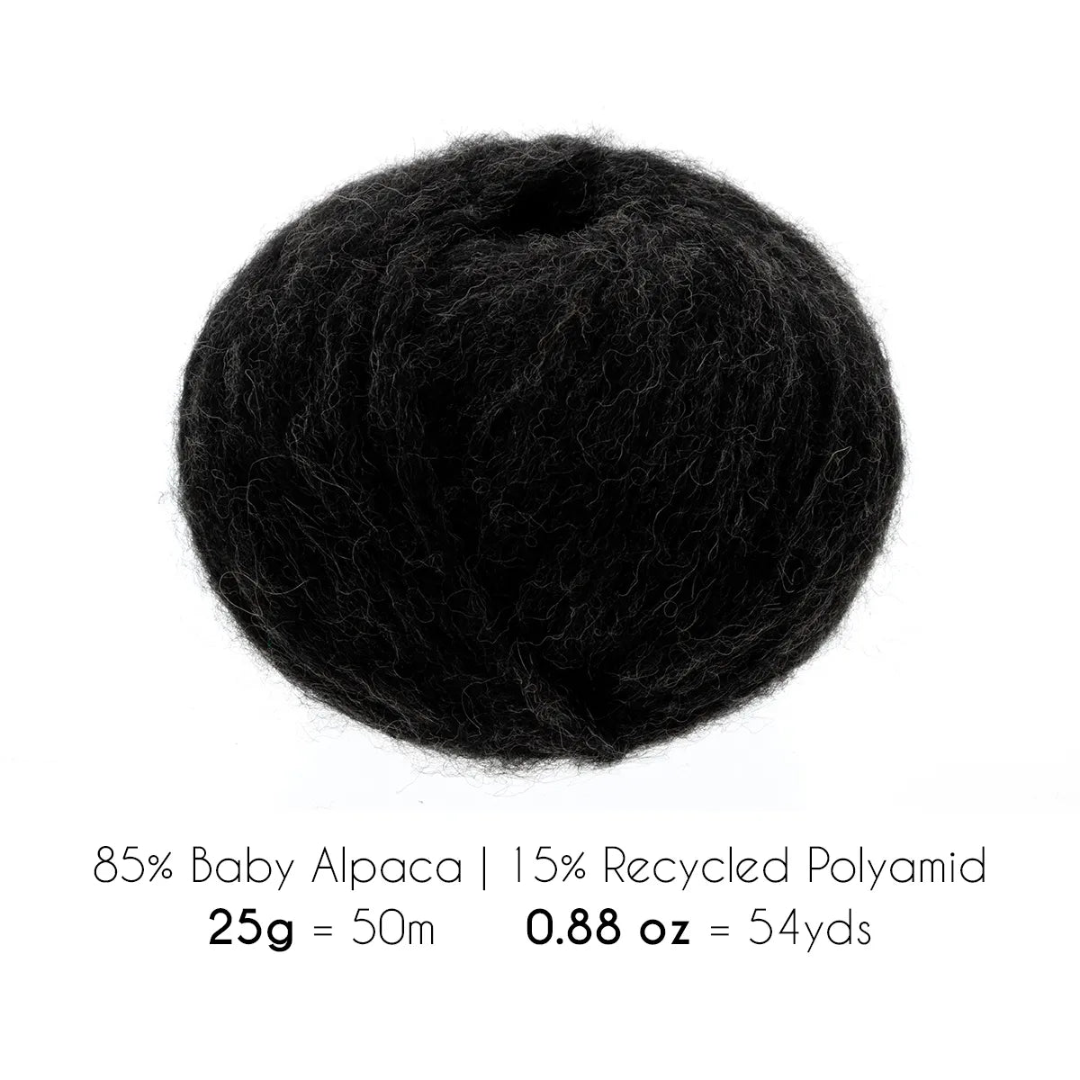 Baby Alpaca Super Air Bulky Yarn — Anthracite | ALPALOVE®