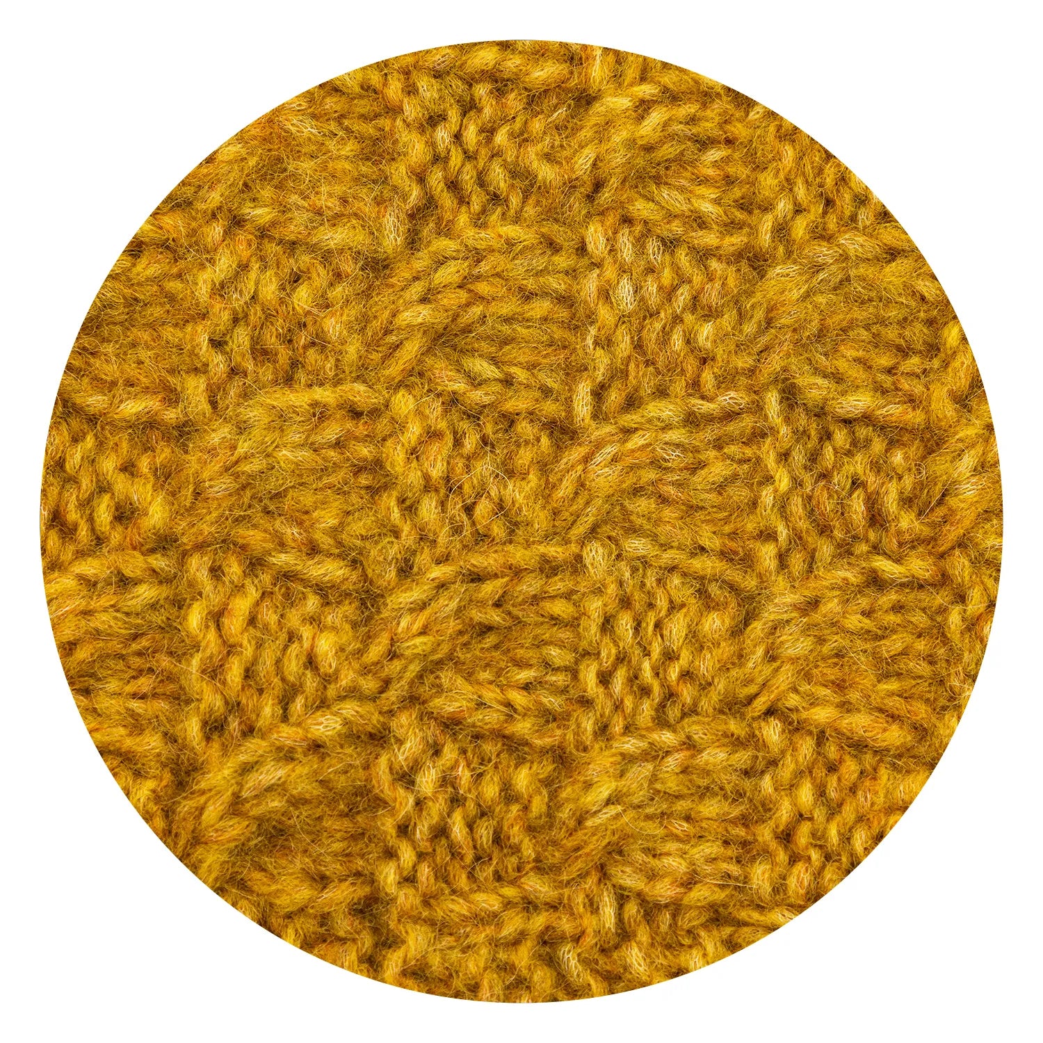 SUPER AIR WORSTED Six-Pack Alpaca Yarn Melange Yellow