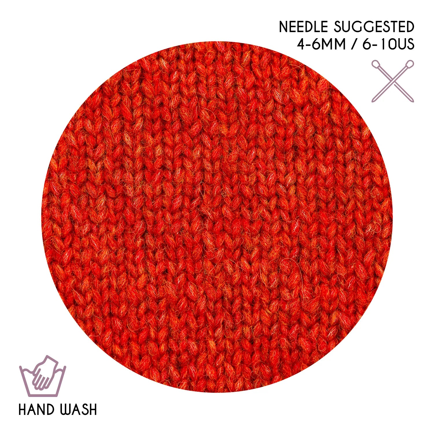 SUPER AIR WORSTED Six-Pack Alpaca Yarn Orange