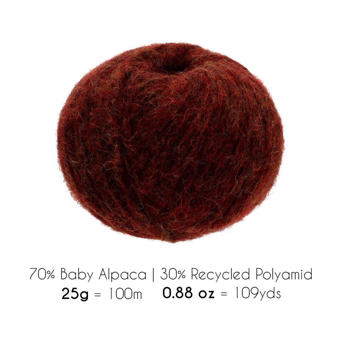 Baby Alpaca Super Air Worsted Yarn — Fall Leaves | ALPALOVE®