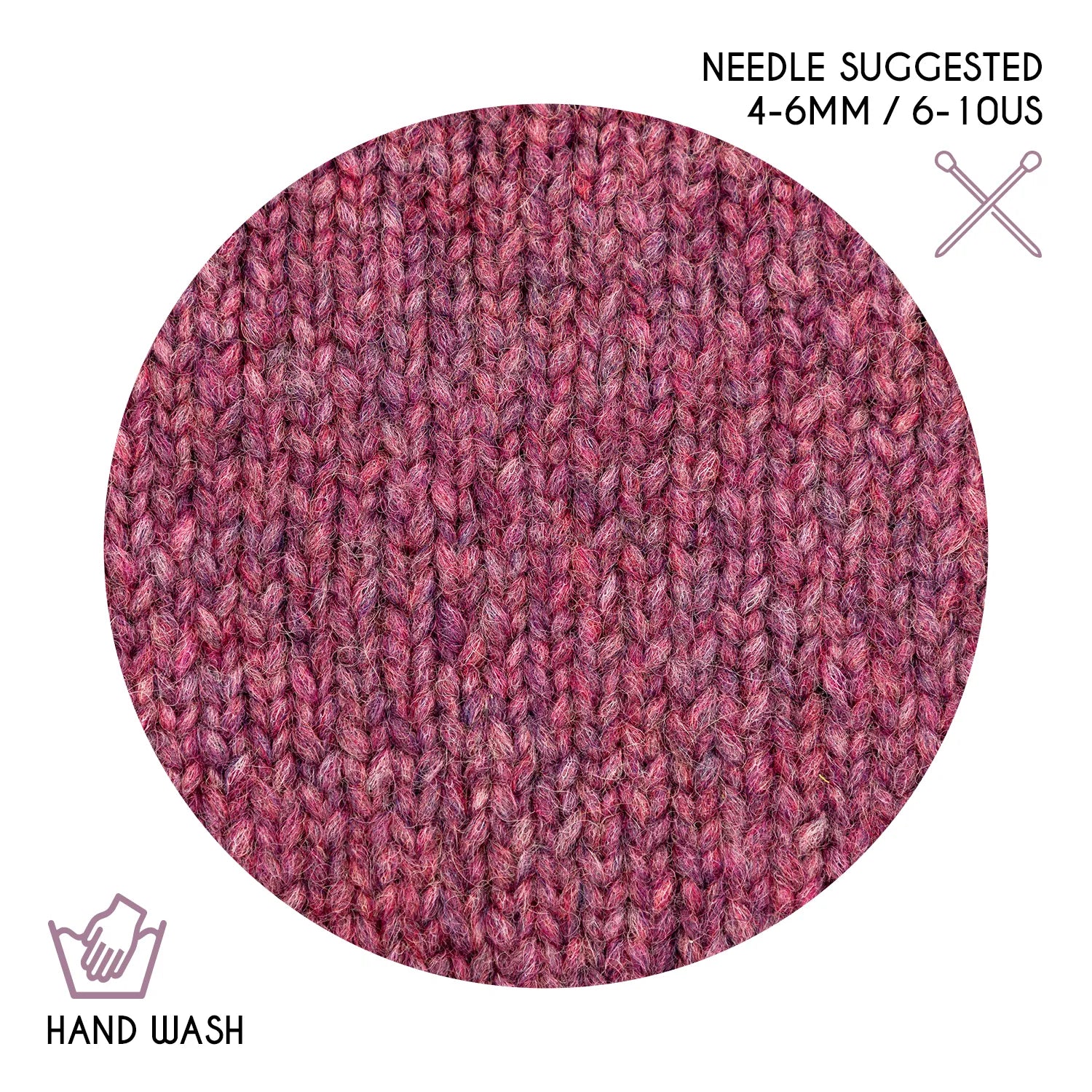 Baby Alpaca Super Air Worsted Yarn — Lila | ALPALOVE®