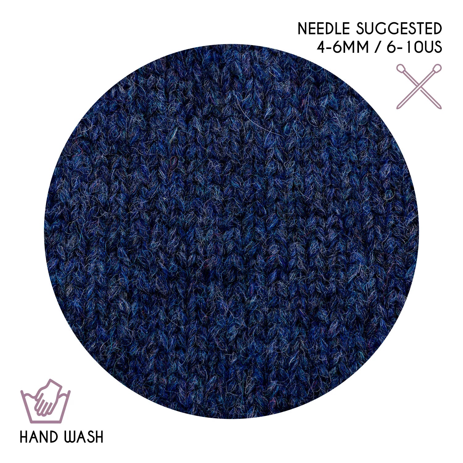 Baby Alpaca Super Air Worsted Yarn — Dark Blue | ALPALOVE®