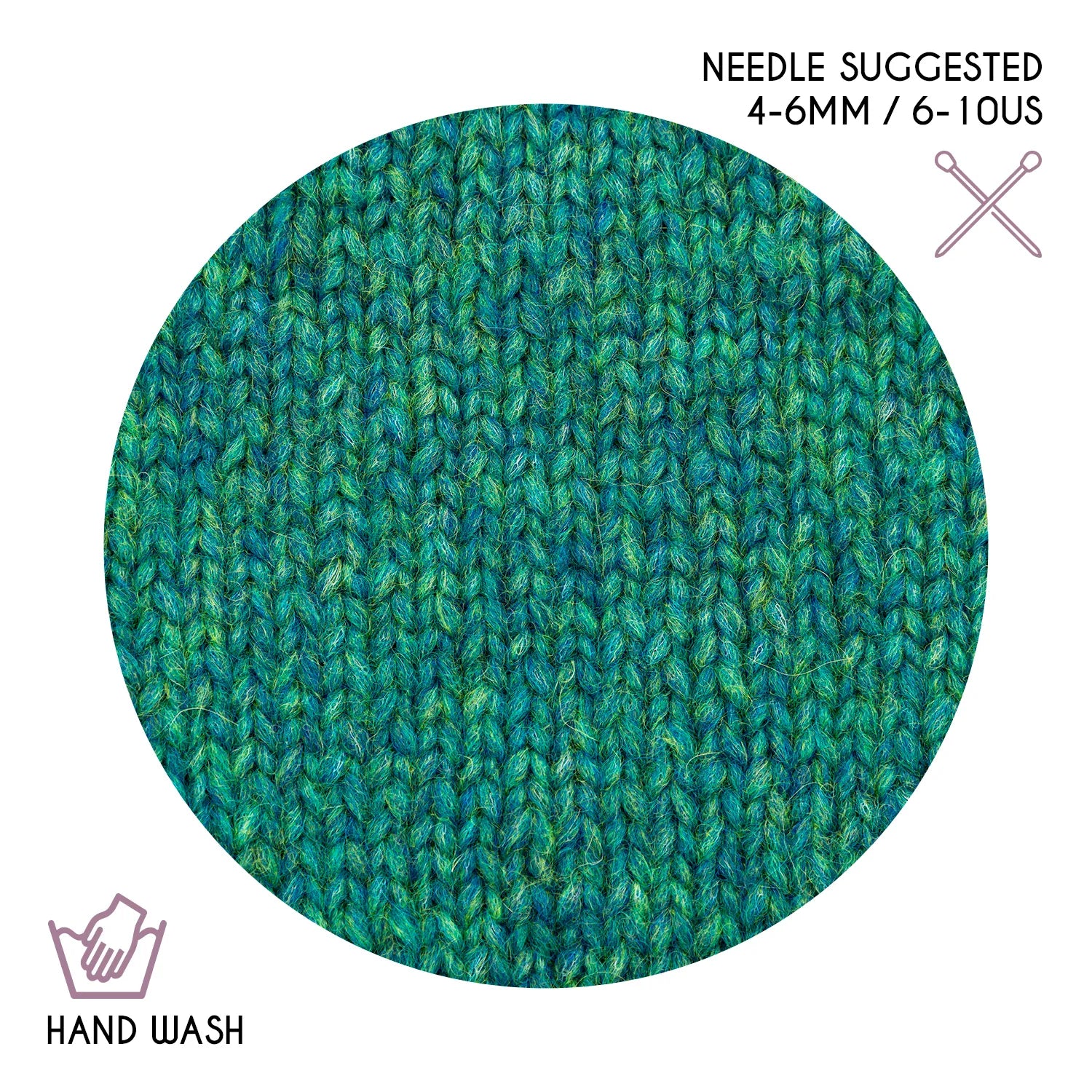Baby Alpaca Super Air Worsted Yarn — Blue Green | ALPALOVE®