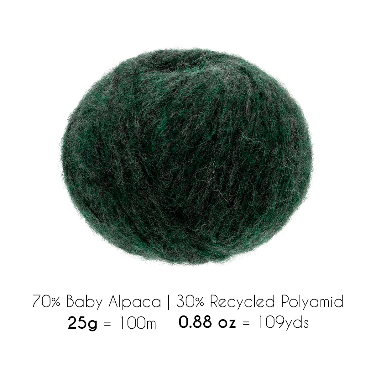 SUPER AIR WORSTED Six-Pack Alpaca Yarn Emerald