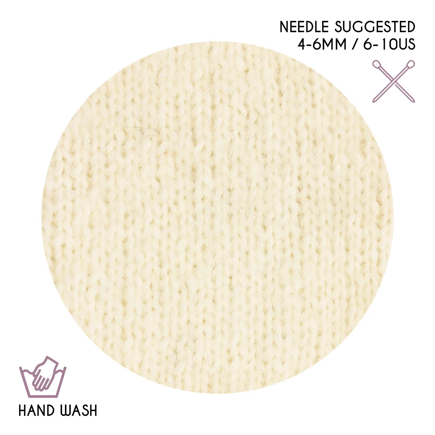 Baby Alpaca Super Air Worsted Yarn — Ecru | ALPALOVE®