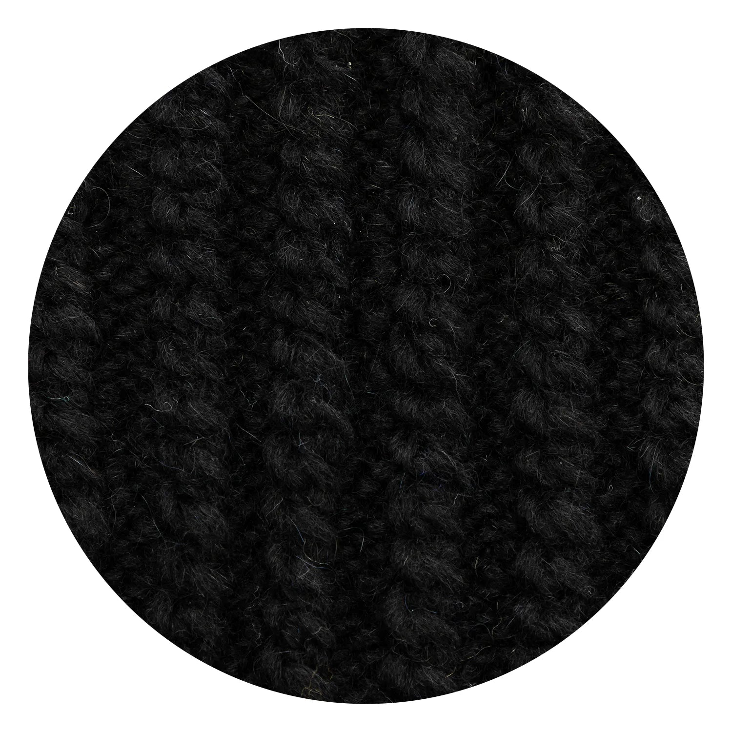 Baby Alpaca Super Air Worsted Yarn — Black | ALPALOVE®